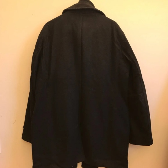 Men’s trench coat in wool - Picture 3 of 3